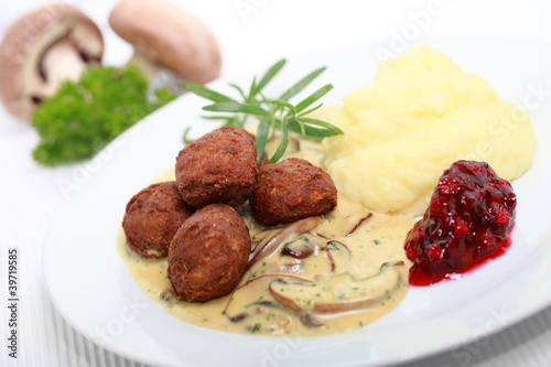Foto: original schwedische Köttbullar original schwedische Köttbullar