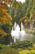 Magnificent dance fountain in Butchard-garden