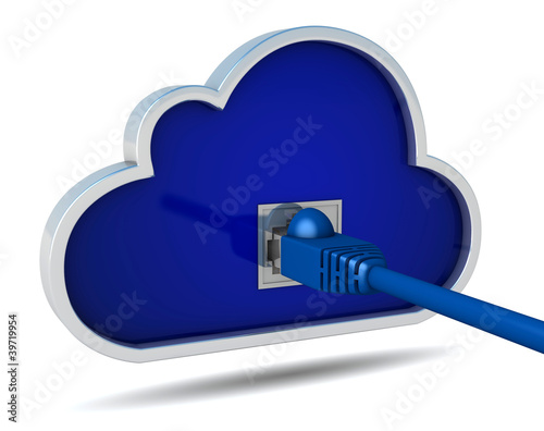 Illustration: cloud computing cloud computing