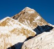 evening view of Everest from Kala Patthar evening view of Everest from Kala Patthar