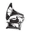 Vintage Gramophone Stencil Vintage Gramophone Stencil