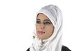 beautiful arabian lady wearing hijab
