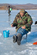 Man on winter fishing 44 Man on winter fishing 44
