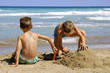 Enfants à la Plage
