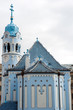 Blue church