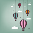 Vektor: hot air balloons hot air balloons