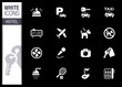 White - Hotel icons White - Hotel icons