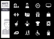 White - hotel icons