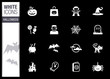 White - Halloween Icons White - Halloween Icons
