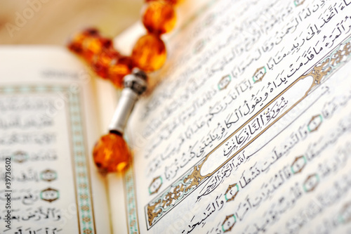 Photo: Rosary and Qoran Rosary and Qoran