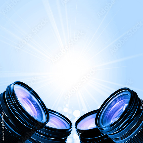 Photo: Camera lens flare Camera lens flare