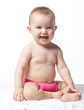 Photo: happy baby with washable diapers happy baby with washable diapers