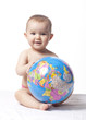 international baby smiling