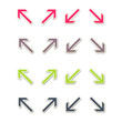 Sticker Style Arrows