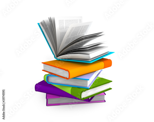 Illustration: PILE DE LIVRES PILE DE LIVRES