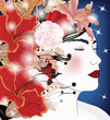 enchanting woman portrait