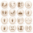 Office Icons, Signs.