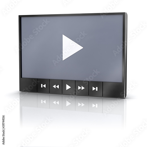Illustration: Video player Video player