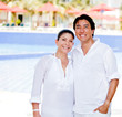 Couple enjoying their holidays