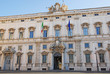 Rome, the Consulta building in Quirinale square. Rome, the Consulta building in Quirinale square.