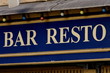 Enseigne extérieure bar resto Enseigne extérieure bar resto