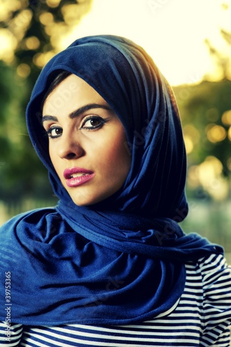 Lady In Hijab