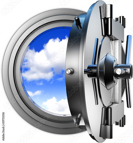 Illustration: cloud sicherheit cloud sicherheit