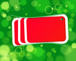 Card labels background. Card labels background.