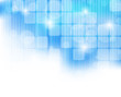 Abstract blue tech background