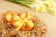 Golden eggs in the nest Golden eggs in the nest