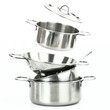 Group of stainless steel kitchenware