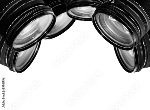 Photo: lenses pointing down lenses pointing down