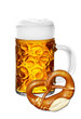 Bier mit Brezn