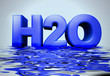 Illustration: Wasser - H2O Wasser - H2O