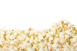 Photo: Popcorn on white, clipping path included Popcorn on white, clipping path included