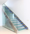 Ilustración: glass stairs glass stairs