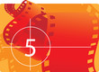Illustration: Film reel with countdown Film reel with countdown