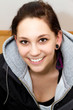 Junge, sympathische Frau Junge, sympathische Frau