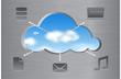 Cloud computing concept