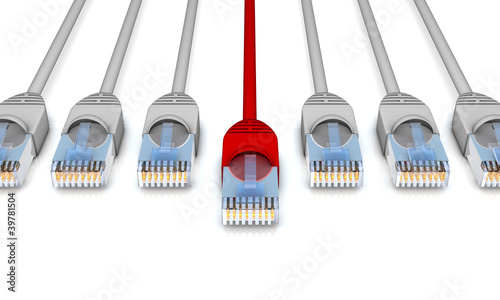 Illustration: LAN Dateneleitung LAN Dateneleitung
