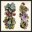 Vector Floral Ornaments in Russian Traditional Style Vector Floral Ornaments in Russian Traditional Style