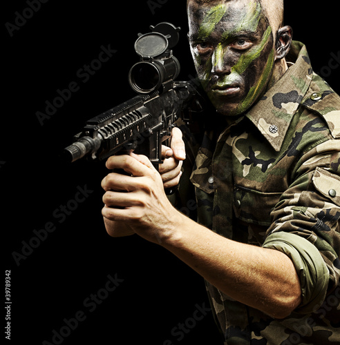 Photo: young soldier young soldier