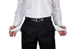 The Businessman Turns His Empty Trousers Pockets