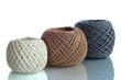 Three  balls of twine