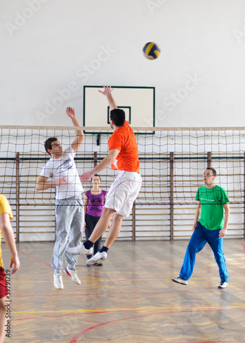 Photo: Volleyball match Volleyball match
