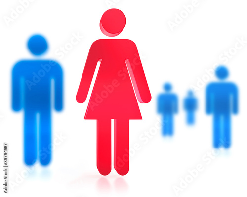 Illustration: Frau Mann Icons Frau Mann Icons