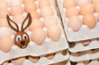 Frohe Ostern, Ostereier, Osterhase, Ostergrüße, Hühnereier