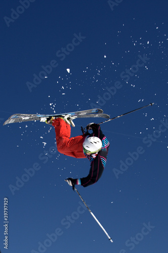 Photo: Freestyle et ciel bleu Freestyle et ciel bleu