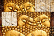Traditional Thai style Lord Buddha's face wood carving Traditional Thai style Lord Buddha's face wood carving
