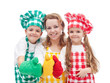 Colorful chefs